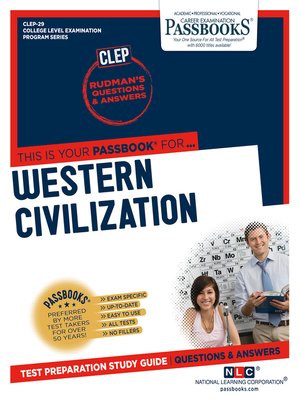 cover image of WESTERN CIVILIZATION